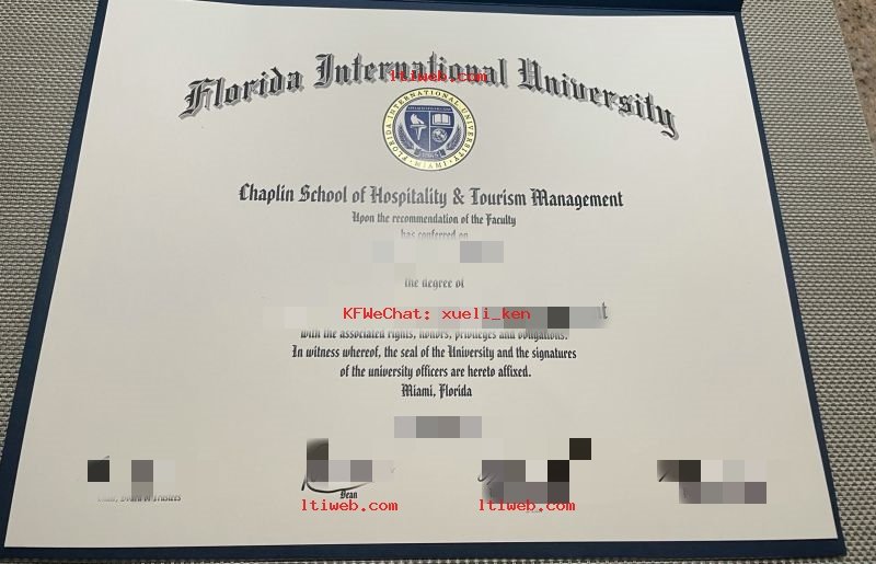 美国佛罗里达国际大学毕业证成绩单制作_FIU文凭复刻防伪